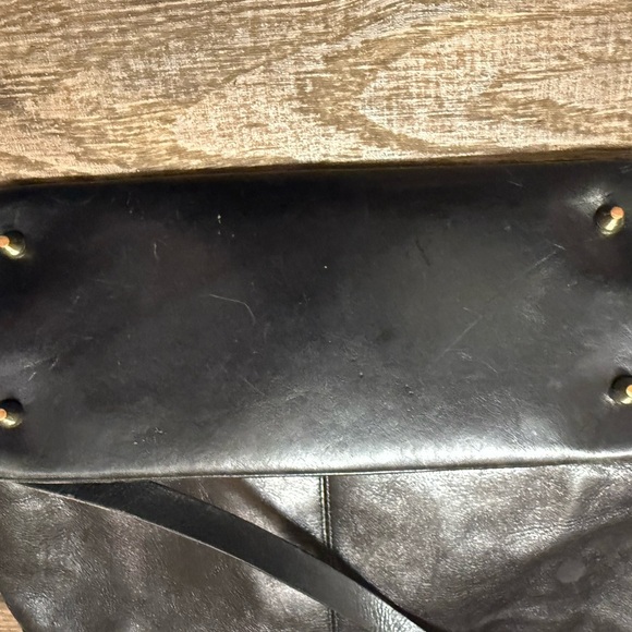 Banana Republic EUC Black Leather Tote Bag - Picture 15 of 16